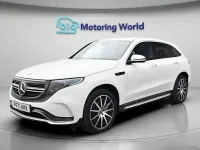 Used Mercedes EQC400 AMG line 300 kW (408 HP) 2022 White SUV