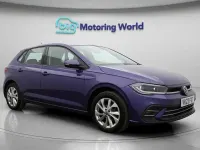 Used VW Polo Style 95 HP (69 kW) 2023 Purple Hatchback