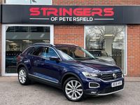 Used VW T-Roc SEL 150 HP (110 kW) 2018 Blue SUV