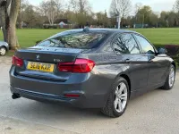 Begagnad BMW 318 Sport Line 2016 Grå Sedan