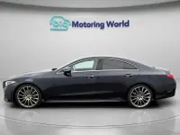 Used Mercedes CLS300 AMG line 241 HP (177 kW) 2020 Blue Coupe