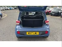 Used Hyundai i10 SE 67 HP (49 kW) 2017 Blue Hatchback