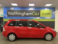 used Vauxhall Zafira 1.6 EXCLUSIV 5d 113 BHP