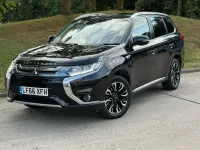 Used Mitsubishi Outlander P-HEV 2016 Black Estate