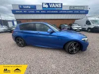 Used BMW 118 M Sport 2018 Estoril blue Hatchback