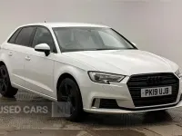 Used Audi A3 Sport 116 HP (85 kW) 2019 White Sedan