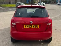 Used Skoda Fabia SE 2013 Red Hatchback