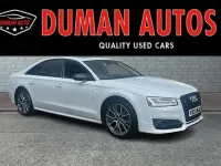 Used Audi S8 plus Advanced 605 HP (444 kW) 2017 White Sedan