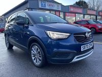 Used Vauxhall Crossland X S 110 HP (80 kW) 2021 Blue SUV