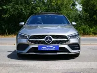 Used Mercedes CLA220 AMG Line Premium Plus 190 HP (139 kW) 2020 Silver Coupe