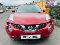 Used Nissan Juke Tekna 110 HP (80 kW) 2017 Red SUV