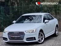 Used Audi A4 S-Line 150 HP (110 kW) 2018 White Sedan