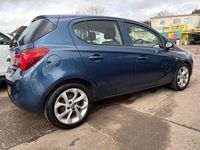 Usado Vauxhall Corsa 90 HP (66 kW) 2015 Azul Citadino