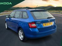 Used Skoda Fabia SE L 88 HP (64 kW) 2017 Blue Estate