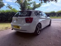 Used BMW 116 Sport Line 2012 White Hatchback