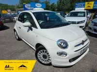 Used Fiat 500 Lounge 2019 White Hatchback