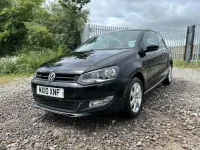 Used VW Polo SE 85 HP (62 kW) 2010 Black Hatchback