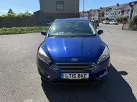 Used Ford Focus Titanium 125 HP (91 kW) 2015 Blue Hatchback