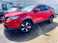 Used Nissan Qashqai N-TEC 110 HP (80 kW) 2015 Red SUV