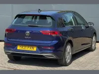 Used VW Golf VIII Style 147 HP (108 kW) 2021 Blue Hatchback