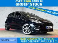 Used Ford Fiesta ST-Line X 2021 Black Hatchback