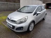 Used Kia Rio 85 HP (62 kW) 2013 Silver Hatchback