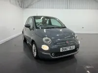 Used Fiat 500 Lounge 69 HP (50 kW) 2017 Grey Hatchback