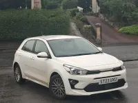 Used Kia Rio 83 HP (61 kW) 2023 White Hatchback