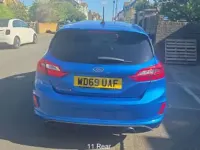 Used Ford Fiesta ST-Line 101 HP (74 kW) 2019 Blue Hatchback