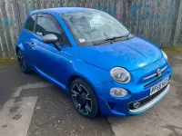 Used Fiat 500 S 69 HP (50 kW) 2018 Blue Hatchback