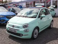 Used Fiat 500 Lounge 69 HP (50 kW) 2016 Green Hatchback