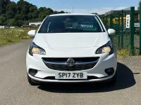 Used Vauxhall Corsa 90 HP (66 kW) 2017 White Hatchback