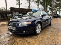 Used Audi A4 Cabriolet Sport 2007 Blue Cabriolet