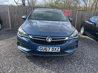 Used Vauxhall Astra SRi 150 HP (110 kW) 2017 Blue Hatchback