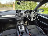 Used Audi Q3 S-Line 150 HP (110 kW) 2017 Blue SUV