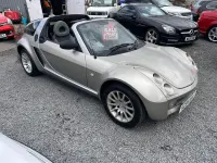 Used Smart Roadster 80 HP (58 kW) 2004 Silver Cabriolet