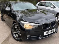 Used BMW 118 Sport Line 2011 Black Hatchback