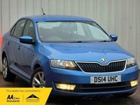 Used Skoda Rapid SE 2014 Blue Hatchback