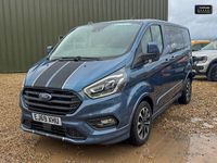 Used Ford Transit Custom Sport 185 HP (136 kW) 2019 Blue Van