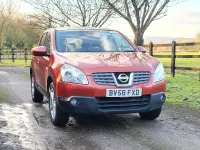 Used Nissan Qashqai Tekna 141 HP (103 kW) 2008 Orange SUV