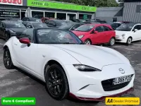 Used Mazda MX5 131 HP (96 kW) 2016 White Cabriolet