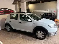 Used Dacia Sandero Ambiance 2014 White Hatchback