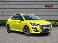 Used Peugeot 208 Allure 100 HP (73 kW) 2025 Yellow Hatchback