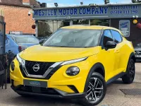 Używany Nissan Juke N-Connecta 2024 Żółty SUV