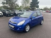 Used Hyundai i20 Comfort 101 HP (74 kW) 2011 Blue Hatchback
