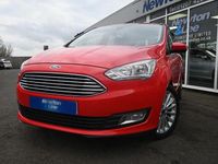 Used Ford Grand C-Max Titanium 120 HP (88 kW) 2017 Red MPV