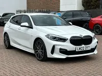 Used BMW 118 M Sport 136 HP (100 kW) 2022 White Hatchback
