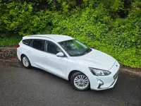 Used Ford Focus Titanium 125 HP (91 kW) 2021 White Estate