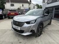 Used Peugeot e-2008 GTi 100 kW (136 HP) 2021 Grey SUV