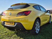 Used Vauxhall Astra GTC Sport 2012 Yellow Hatchback